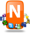 Nimbuzz logo network 3